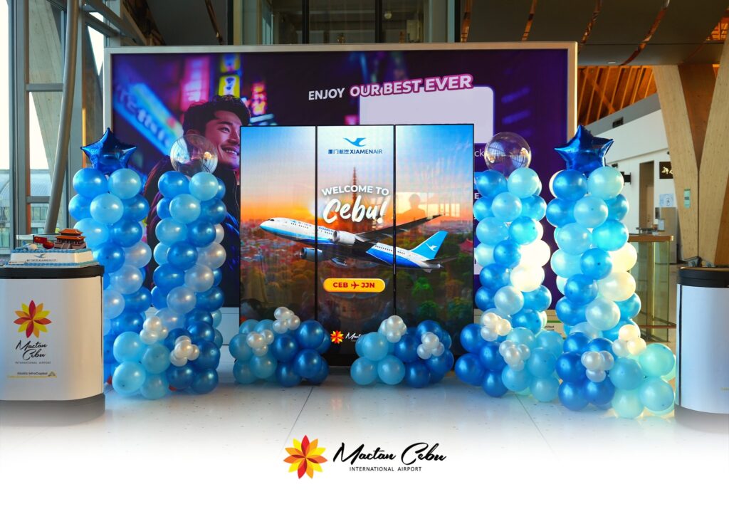 Cebu Airport Adds Xiamen Air Quanzhou Flights